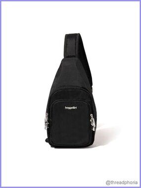 Anti-Theft Sling Bag Cut-Resistant Travel Crossbody with RFID